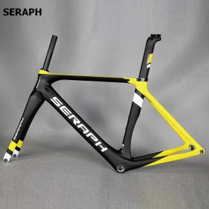  	OEM Factory Direct Sales Bike Frame, Chinese Aero Carbon Frame Road Bike , SERAPH brand complete bicycle frame . accept paint