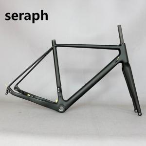 2019 SERAPH bikes Thru Axle 142mm Available Gravel 700C Carbon Bike Frame,Gravel Di2 carbon frame . accetp custom paint