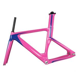 Carbon track bike frame T800 bike frame aero XL size