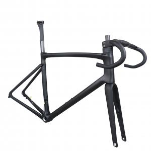 2023 new seatpost disc carbon road frame Bicycle Frameset T1000 New EPS technology disc carbon frame TT-X33